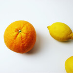 Selbstgemachter Bio-Ofenreiniger Orange und Zitrone